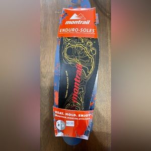Montrail Enduro-Soles - custom to your foot - Men's 8/Women's 9 - Brand New